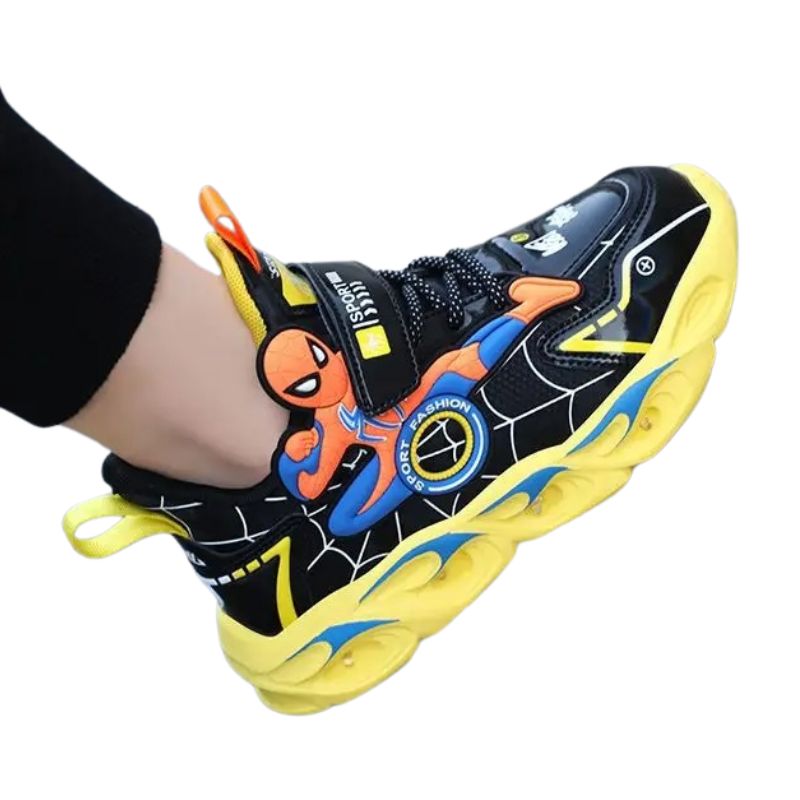Tênis Homem Aranha Infantil com Luzinhas Tênis Homem Aranha Infantil com Luzinhas Loja do Bambino
