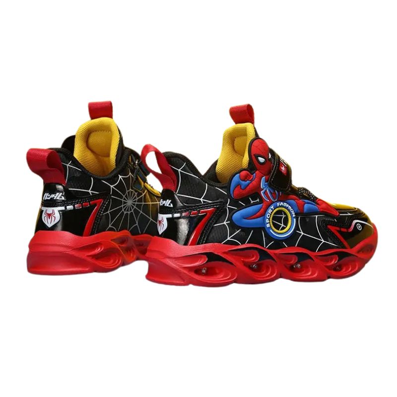 Tênis Homem Aranha Infantil com Luzinhas Tênis Homem Aranha Infantil com Luzinhas Loja do Bambino