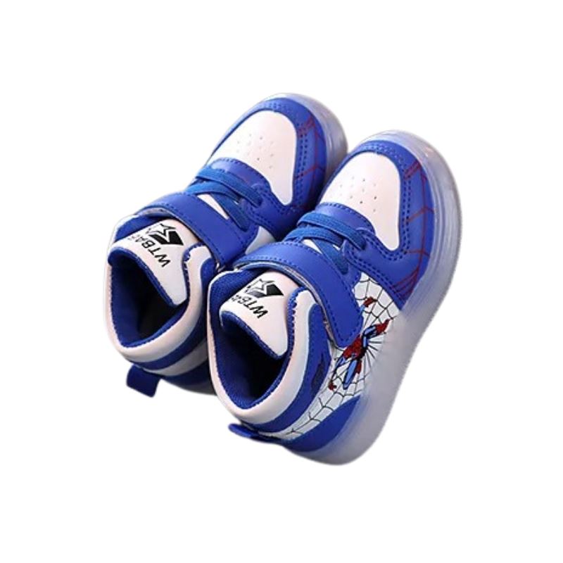 Tênis Homem Aranha com Led Bambino Tênis Homem Aranha com Led Bambino Loja do Bambino
