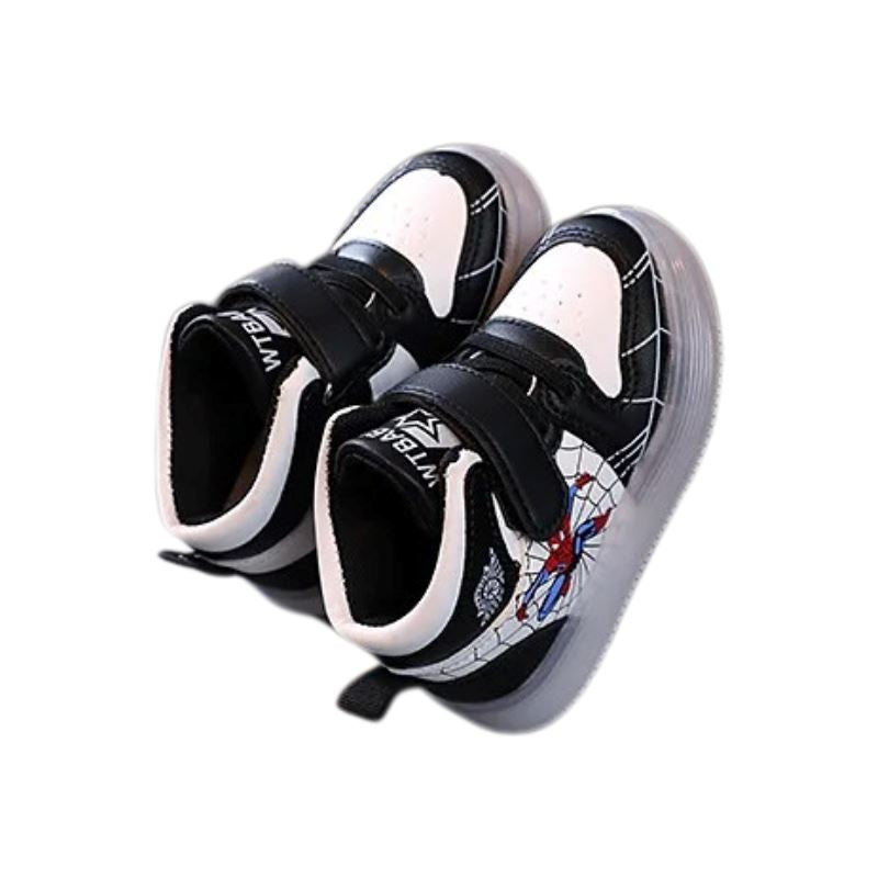 Tênis Homem Aranha com Led Bambino Tênis Homem Aranha com Led Bambino Loja do Bambino