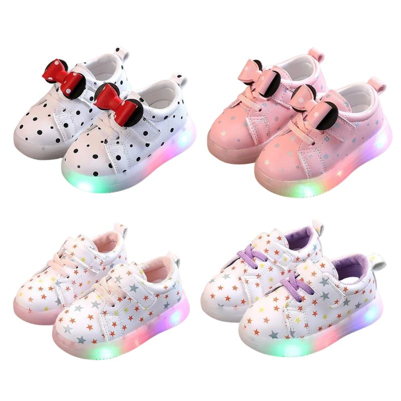 Tênis Infantil com Led Feminino Tênis Infantil com Led Feminino Loja do Bambino