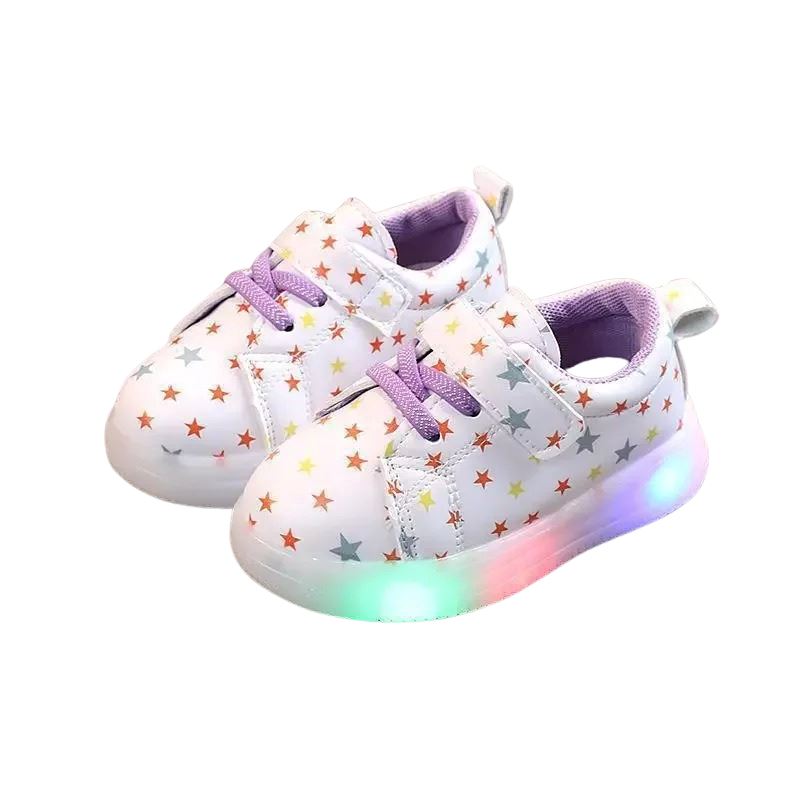 Tênis Infantil com Led Feminino Tênis Infantil com Led Feminino Loja do Bambino Modelo 03 21 (13.5cm)