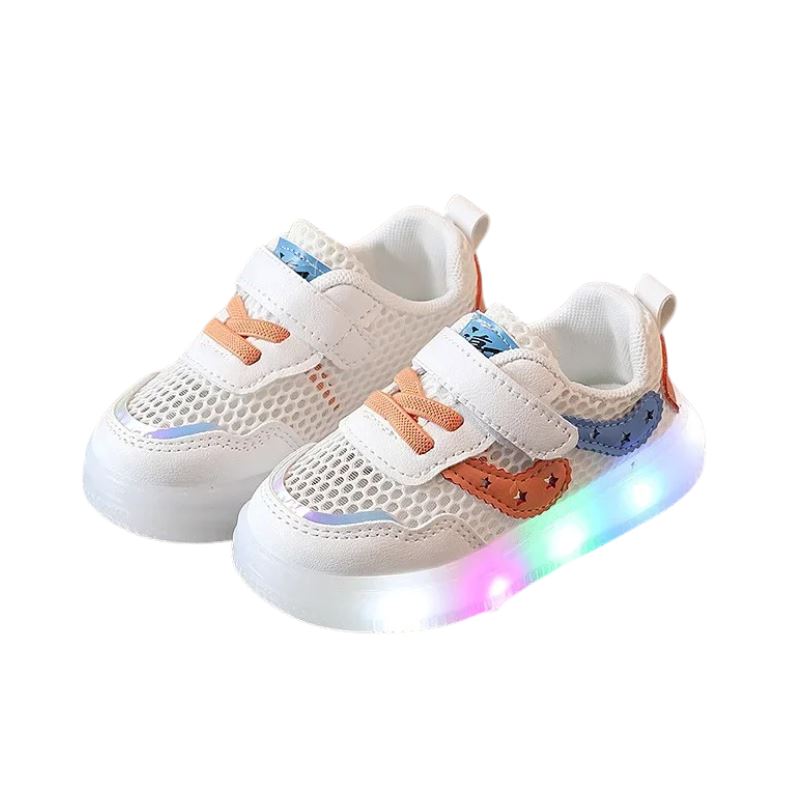 Tênis Infantil leve e respirável para Recém Nascido Tênis Infantil leve e respirável para Recém Nascido Loja do Bambino Azul Modelo 02 21 (13.3cm)