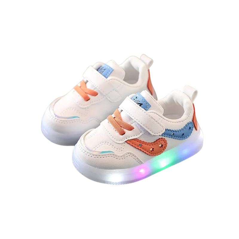 Tênis Infantil leve e respirável para Recém Nascido Tênis Infantil leve e respirável para Recém Nascido Loja do Bambino Azul Modelo 01 21 (13.3cm)