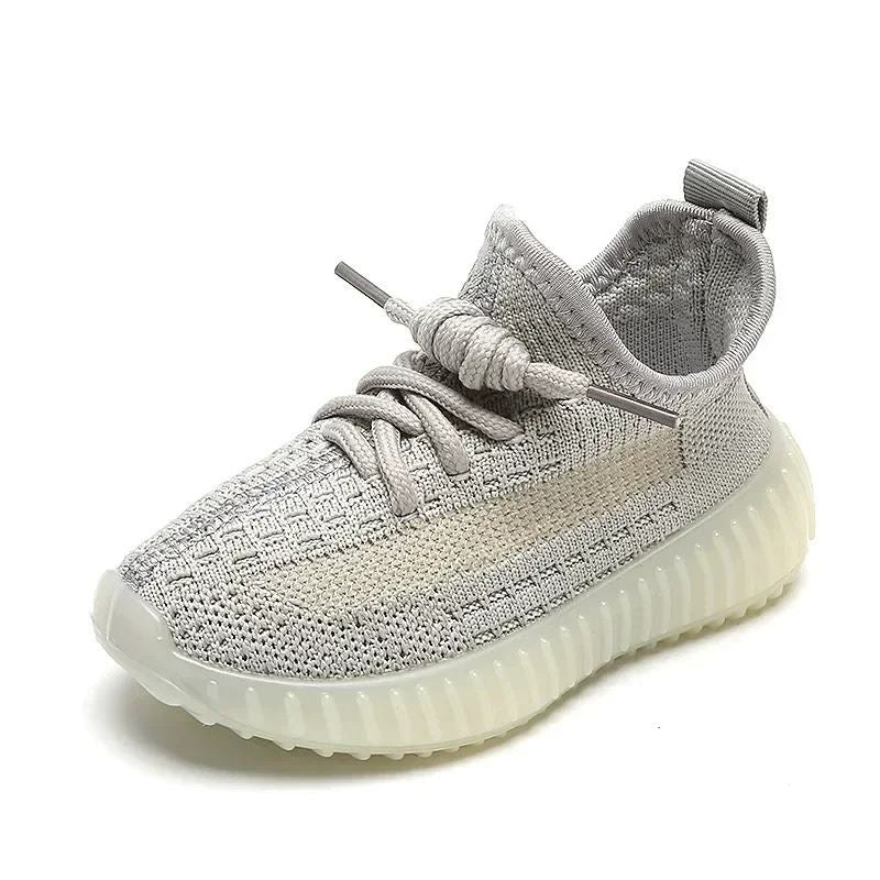 Tênis Yezzy Bambino - Estilo e Qualidade Tênis Yezzy Bambino - Estilo e Qualidade Loja do Bambino Cinza 21 (13.5cm)