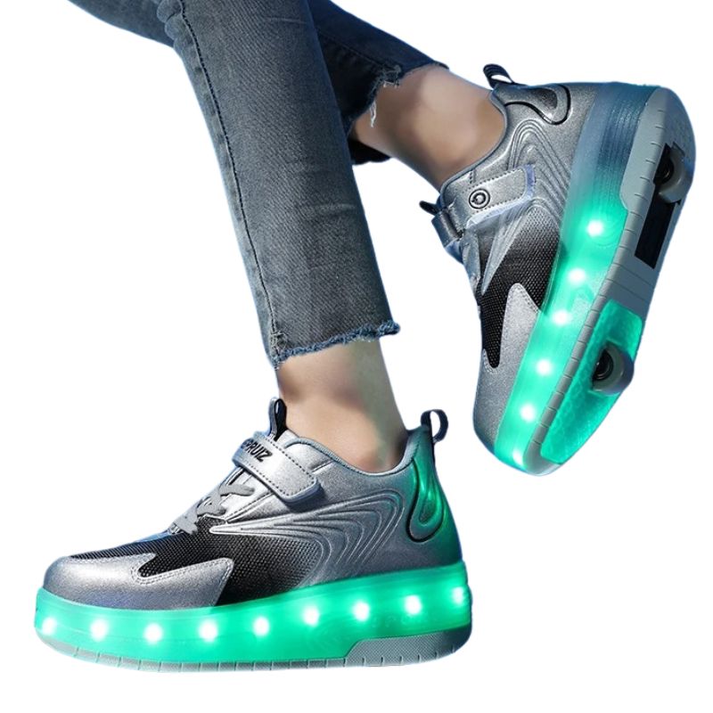 Tênis de Rodinha com Luz LED Infantil Peerruiz Tênis de Rodinha com Luz LED Infantil Peerruiz Loja do Bambino