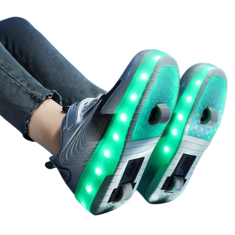 Tênis de Rodinha com Luz LED Infantil Peerruiz Tênis de Rodinha com Luz LED Infantil Peerruiz Loja do Bambino