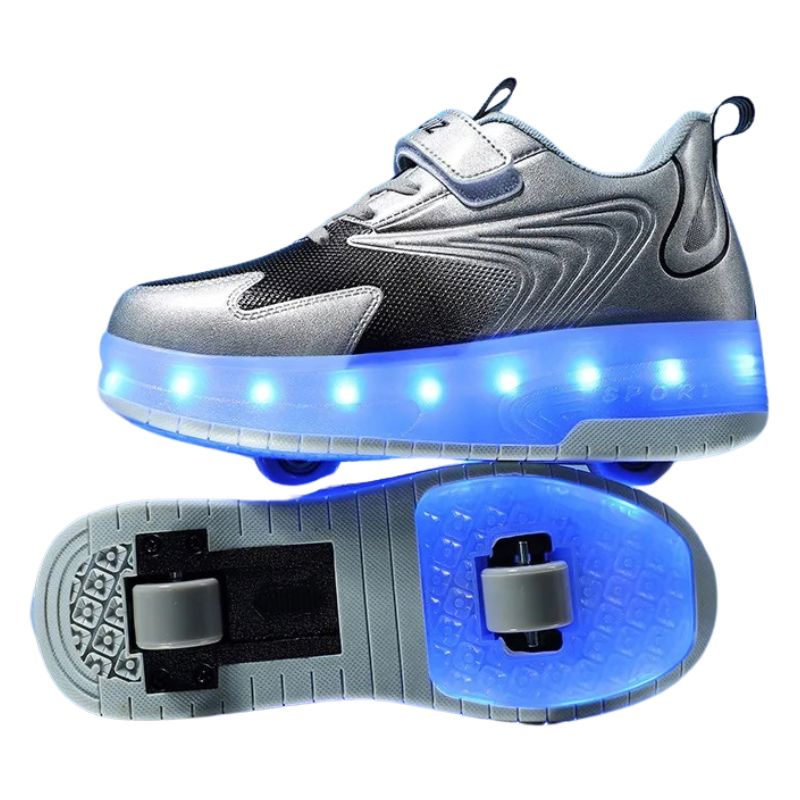 Tênis de Rodinha com Luz LED Infantil Peerruiz Tênis de Rodinha com Luz LED Infantil Peerruiz Loja do Bambino