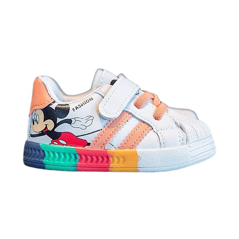 Tênis infantil Mickey Tênis infantil Mickey Loja do Bambino Laranja 15 (11.5cm)