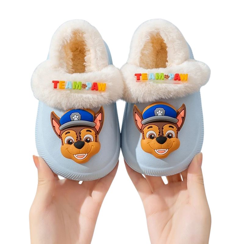 Chinelo de Pelúcia interna Patrulha Canina Chinelo de Pelúcia interna Patrulha Canina Loja do Bambino Azul 18-19 (12cm)