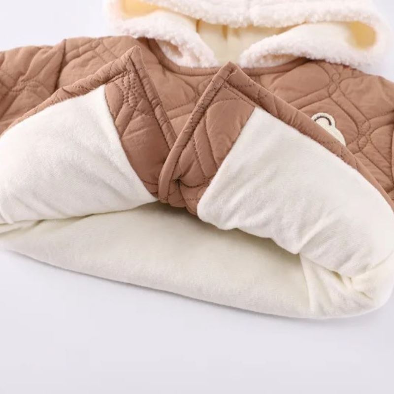 Conjunto de Inverno Infantil Jaqueta com Capuz + Calça Conjunto de Inverno Infantil Jaqueta com Capuz + Calça Loja do Bambino