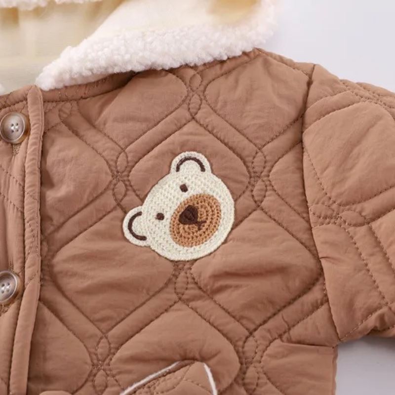 Conjunto de Inverno Infantil Jaqueta com Capuz + Calça Conjunto de Inverno Infantil Jaqueta com Capuz + Calça Loja do Bambino