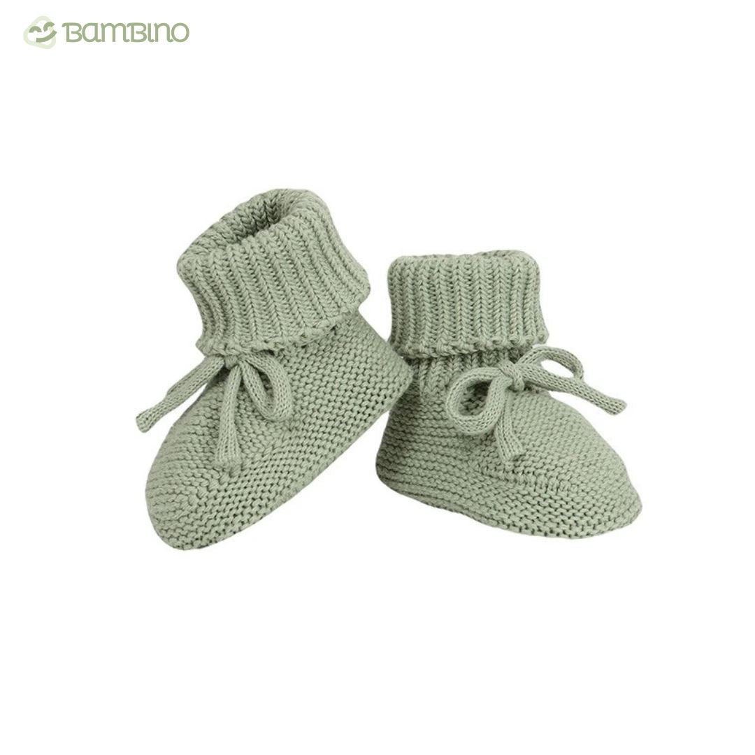 Sapatinho em Malha Artesanal para Bebês Sapatinho em Malha Artesanal para Bebês Loja do Bambino Verde 9