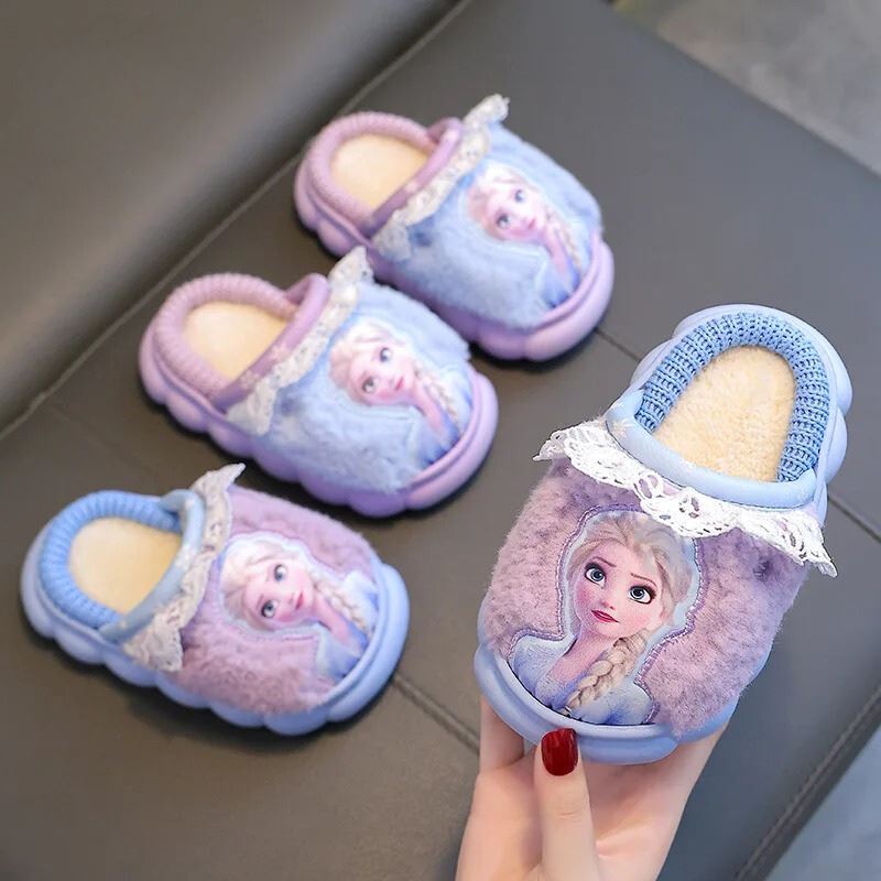Pantufa Infantil Frozen para Meninas Pantufa Infantil Frozen para Meninas Loja do Bambino