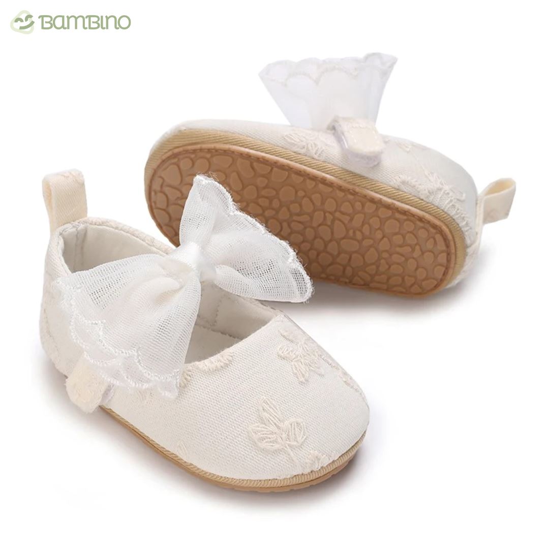 Sapatilha Branca de Neve para Bebê Sapatilha Branca de Neve para Bebê Loja do Bambino