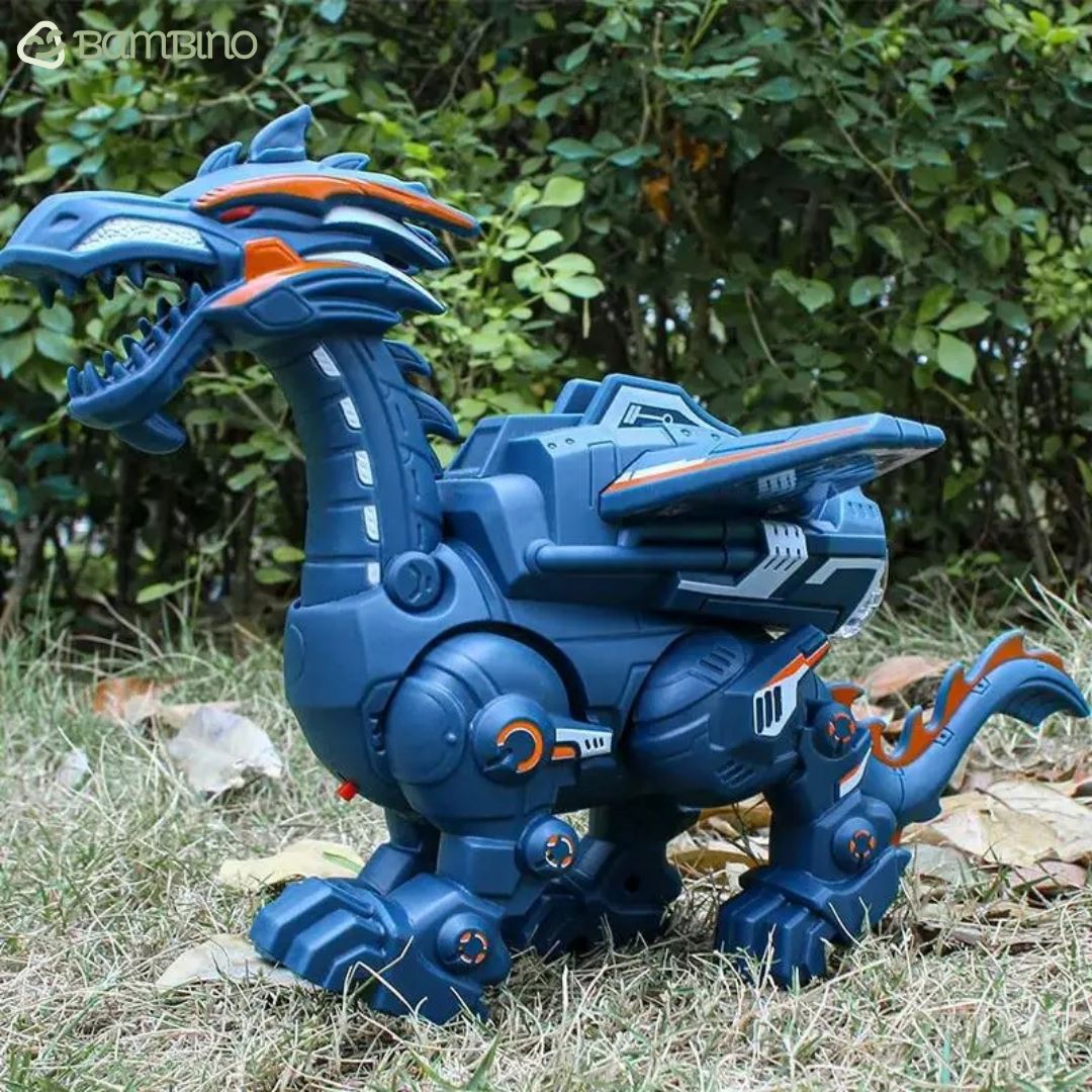Dragão Encantado Realista Infantil Dragão Encantado Realista Infantil Loja do Bambino