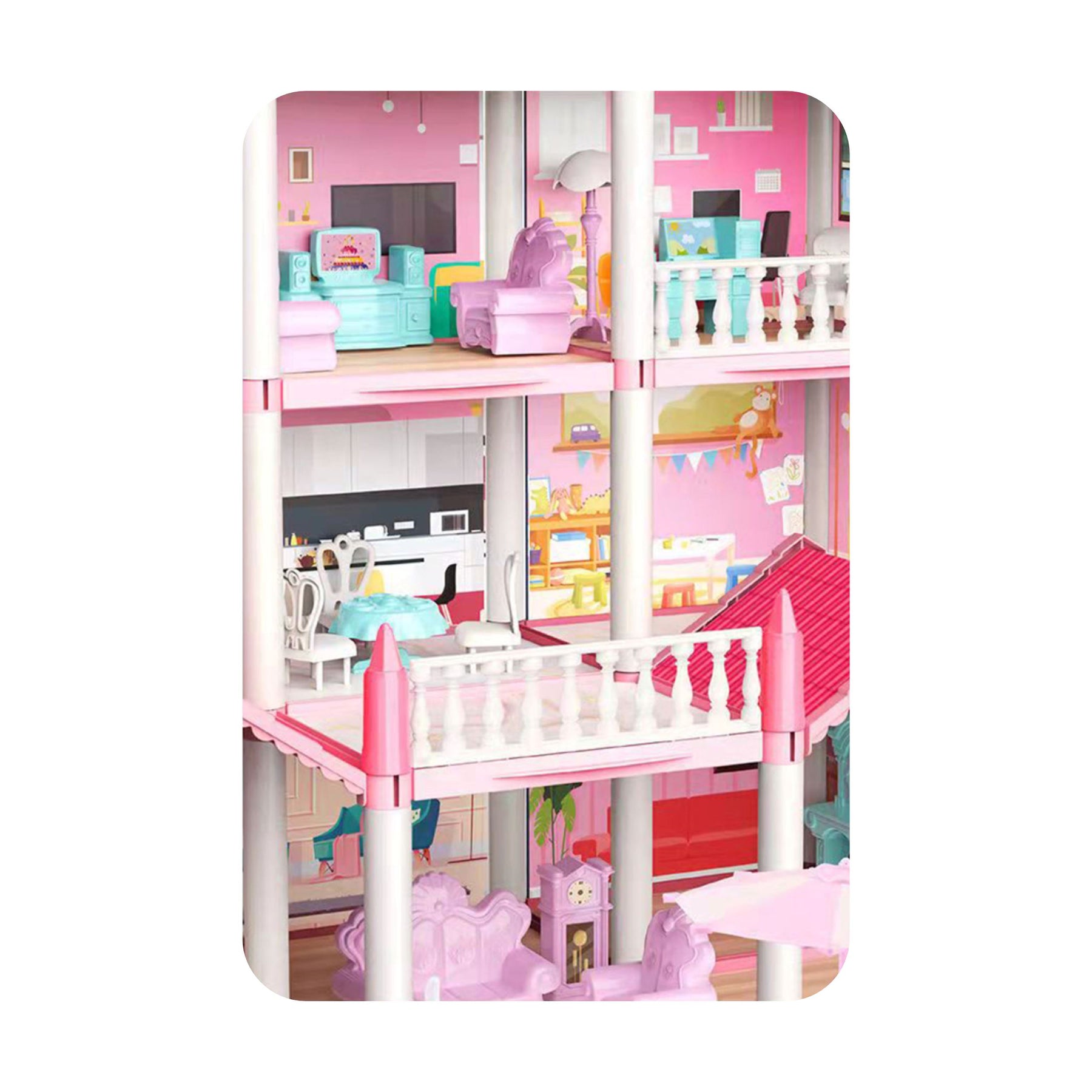 Casinha de Boneca Infantil Bambino Casinha de Boneca Infantil Bambino Loja do Bambino