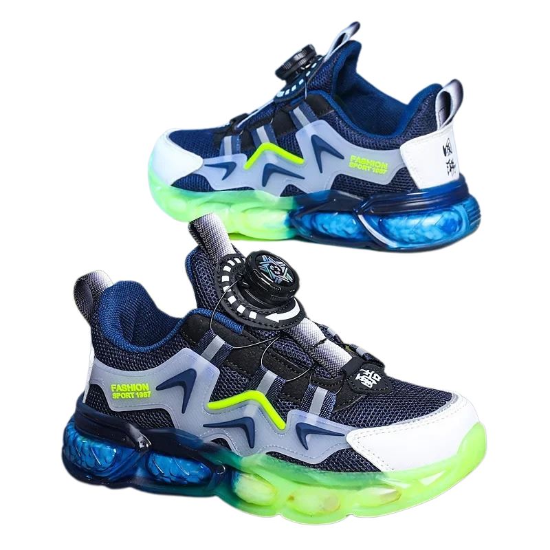 Tênis Air Sport Masculino para Crianças Tênis Air Sport Masculino para Crianças Loja do Bambino Azul 25 (16cm)