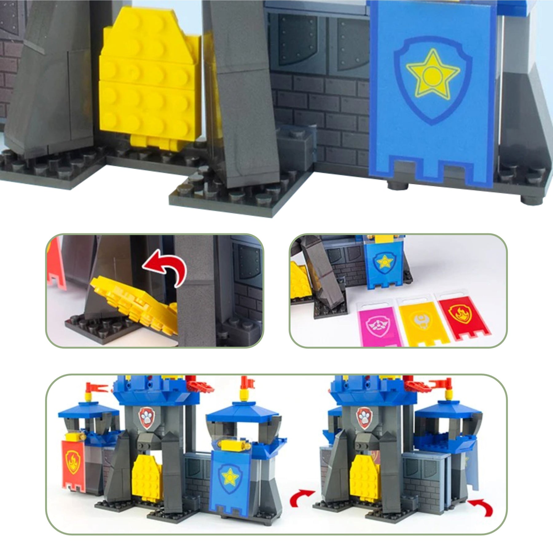 Lego da Patrulha Canina Brinquedo Infantil Lego Patrulha Canina Loja do Bambino