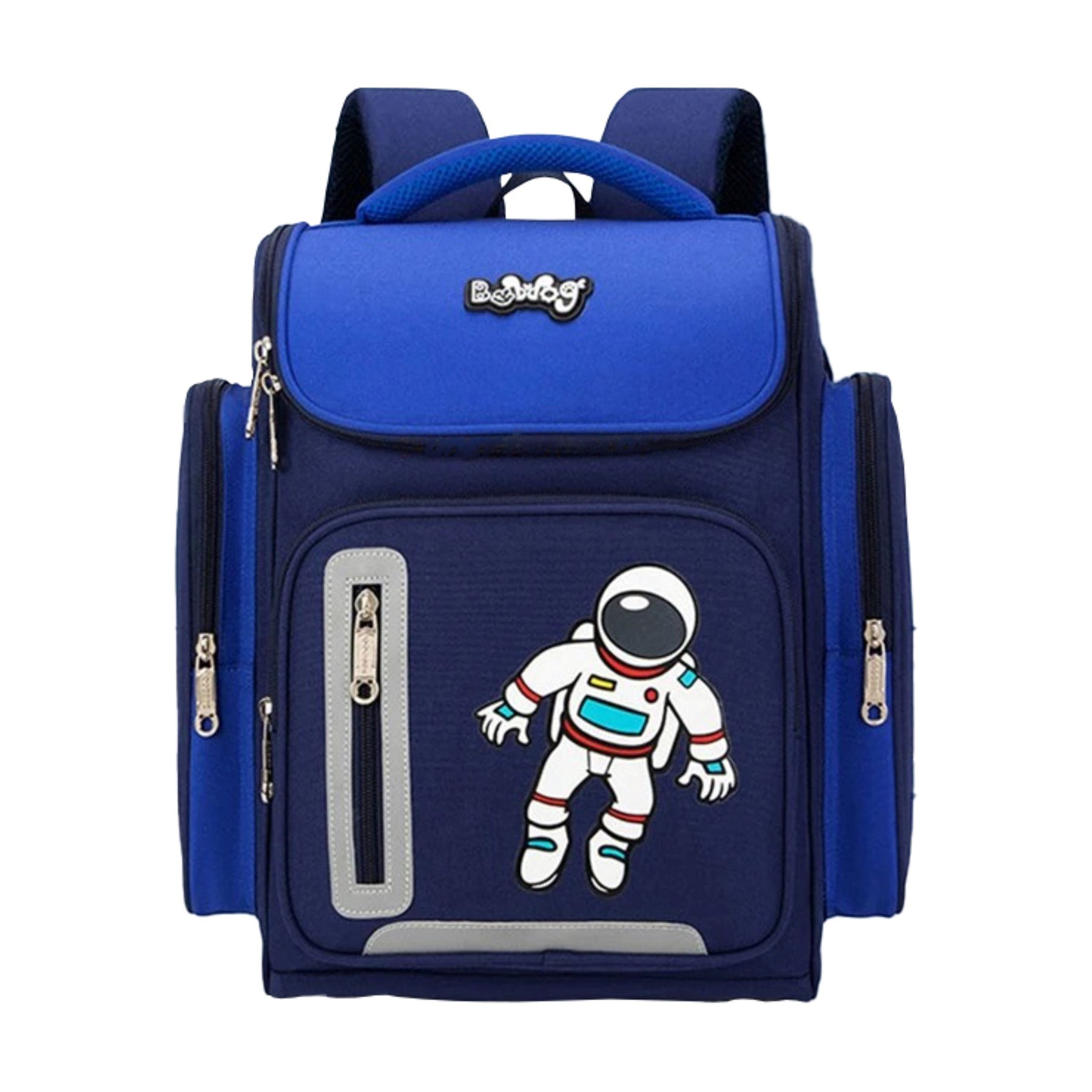 Conjunto Mochila Infantil Astronauta Ortopédica Impermeável Conjunto Mochila Infantil Astronauta Ortopédica Impermeável Loja do Bambino