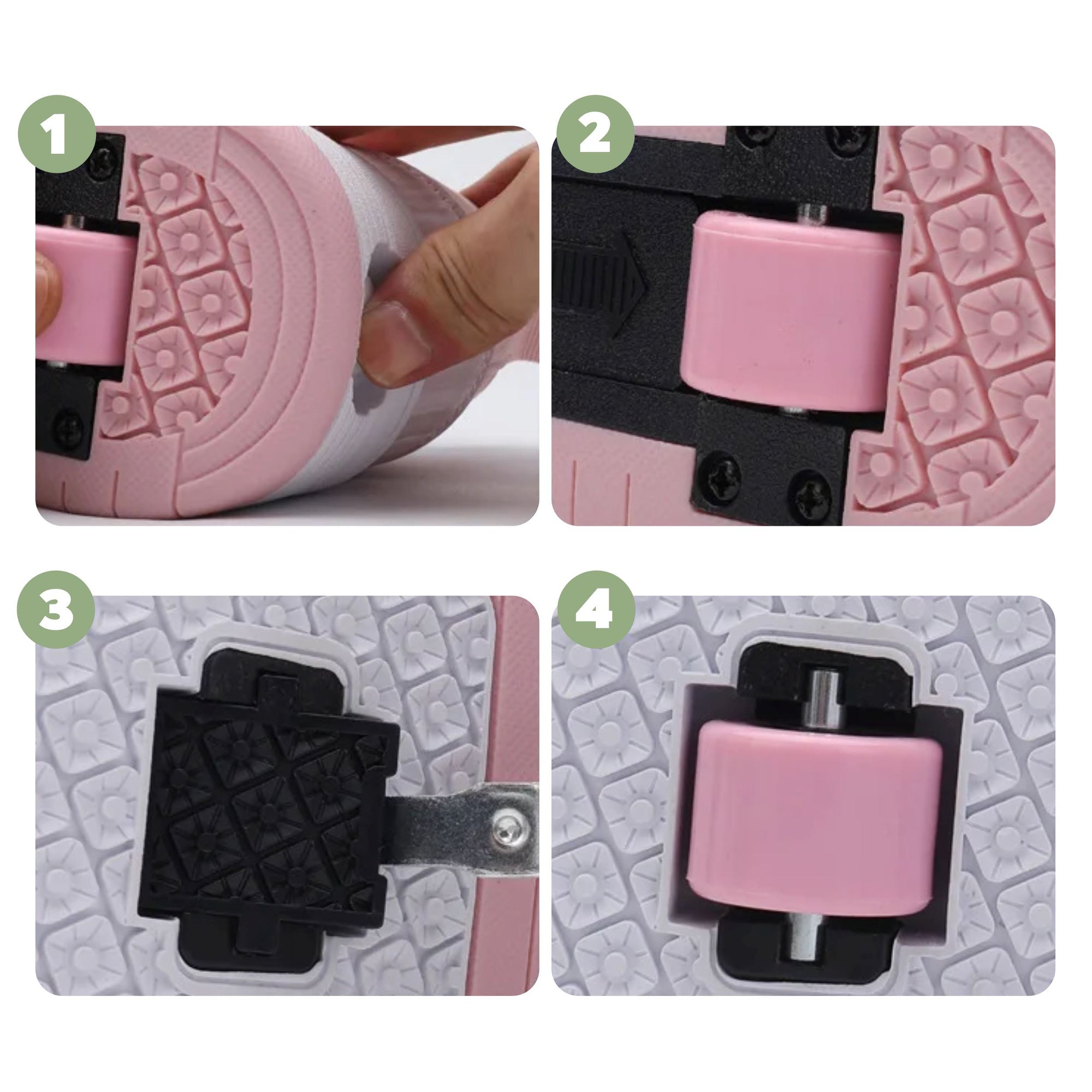 Tênis Cano Alto com Rodinhas para Crianças Tênis Cano Alto com Rodinhas para Crianças Loja do Bambino