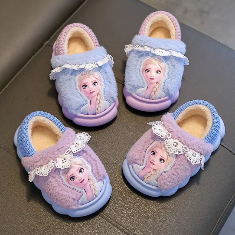 Pantufa Infantil Frozen para Meninas Pantufa Infantil Frozen para Meninas Loja do Bambino