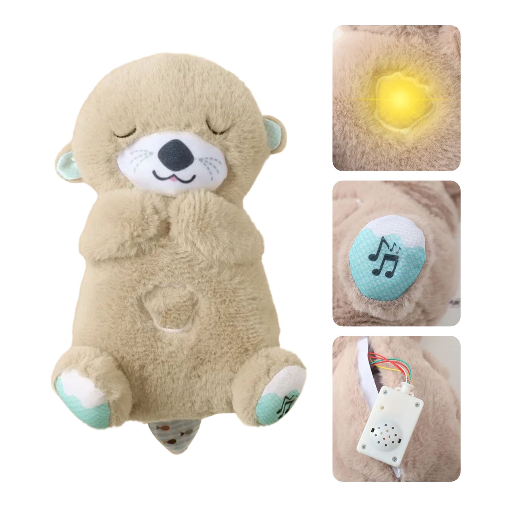 Ursinho de Pelúcia Calmante para Bebês Ursinho de Pelúcia Calmante para Bebês Loja do Bambino