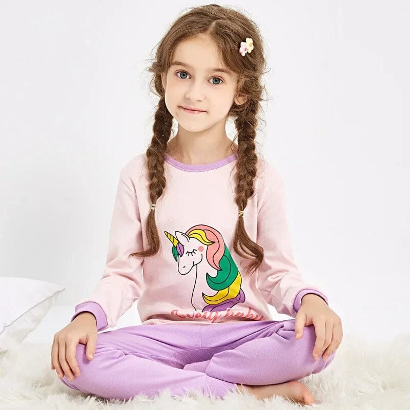 Pijama Infantil Manga Longa em Algodão Pijama Infantil Manga Longa em Algodão Loja do Bambino Modelo 12 90-100