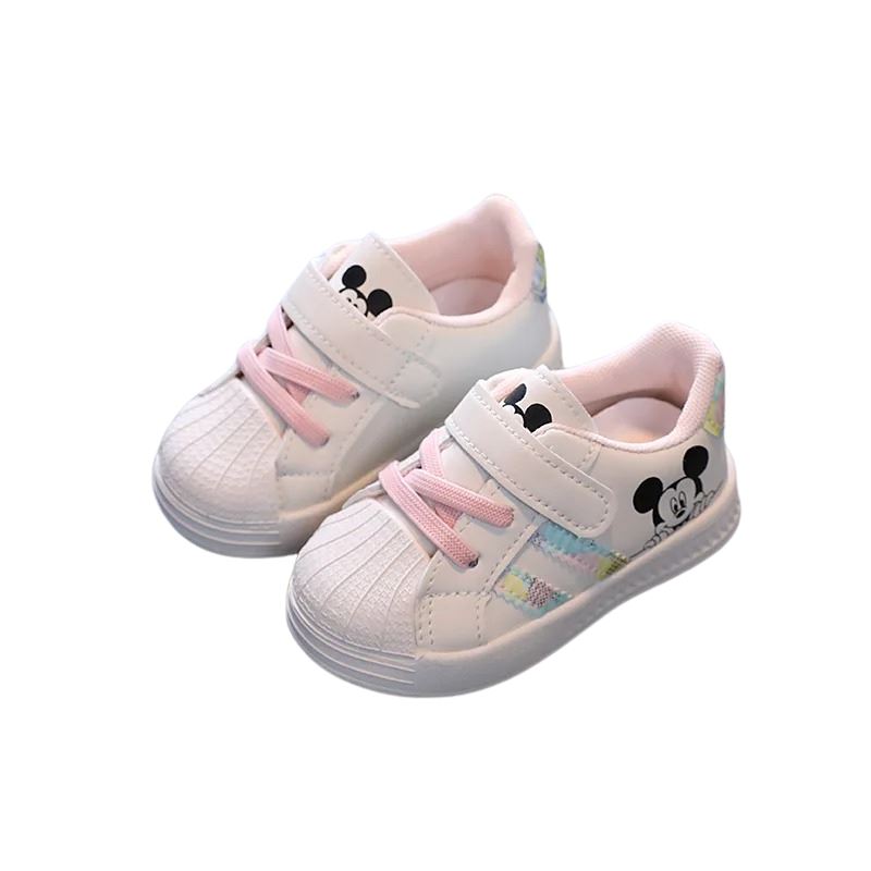 Tênis Infantil Casual Mickey Tênis Infantil Casual Mickey Loja do Bambino Rosa 15 (12cm)