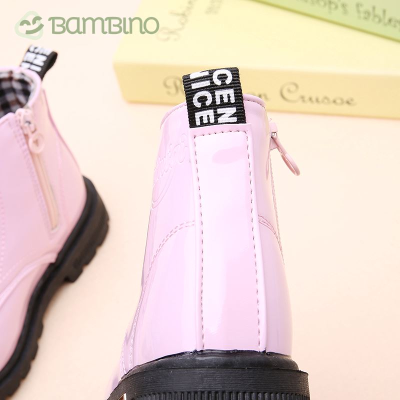 Bota Earth em Couro Infantil Bambino Bota Earth em Couro Infantil Bambino Loja do Bambino