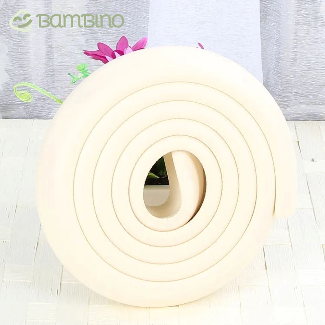 Protetor de Movéis em Espuma para Bebês - 2 metros Protetor de Movéis em Espuma para Bebês Loja do Bambino Bege