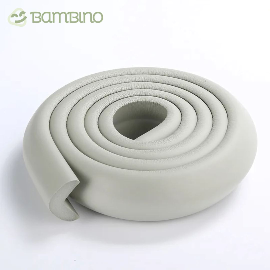 Protetor de Movéis em Espuma para Bebês - 2 metros Protetor de Movéis em Espuma para Bebês Loja do Bambino Cinza