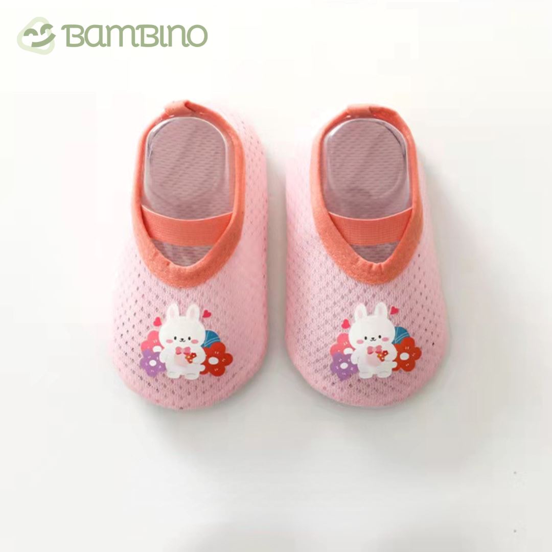 Sapatilha Zoo Recém Nascido Bambino Sapatilha Zoo Recém Nascido Bambino Loja do Bambino Coelho 0 - 12 Meses