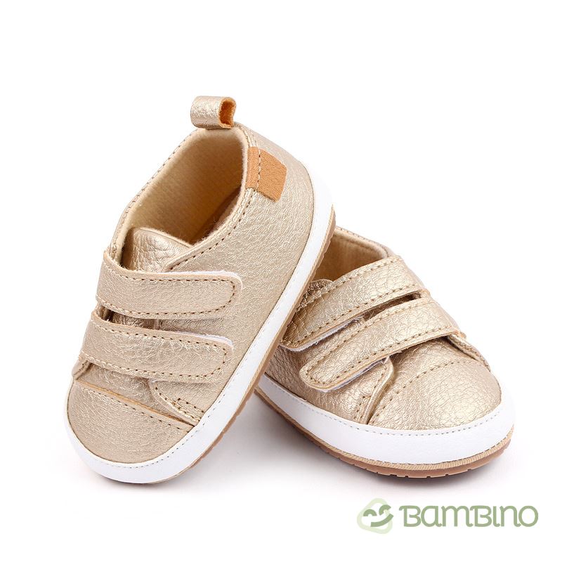Sapato Infantil com Velcro Unissex para Bebês Sapato Infantil Unissex para Bebês Loja do Bambino