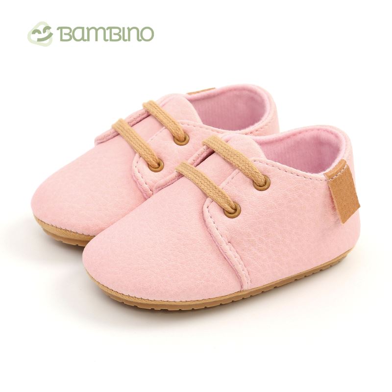 Sapato Infantil Unissex para Bebês Sapato Infantil Unissex para Bebês Loja do Bambino 0 - 6 meses Rosa