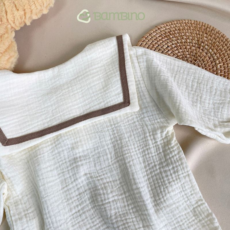 Conjunto de roupa de algodao puro para recem nascido Unissex Conjunto de roupa de algodao puro Loja do Bambino