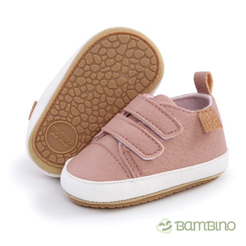 Sapato Infantil com Velcro Unissex para Bebês Sapato Infantil Unissex para Bebês Loja do Bambino