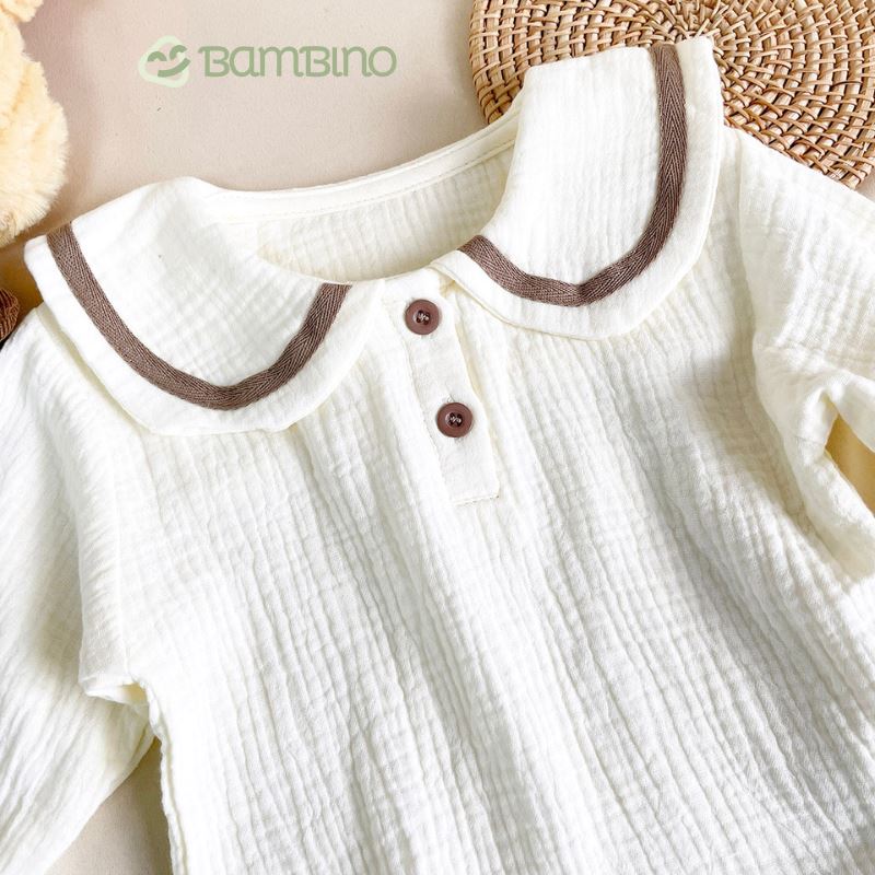 Conjunto de roupa de algodao puro para recem nascido Unissex Conjunto de roupa de algodao puro Loja do Bambino