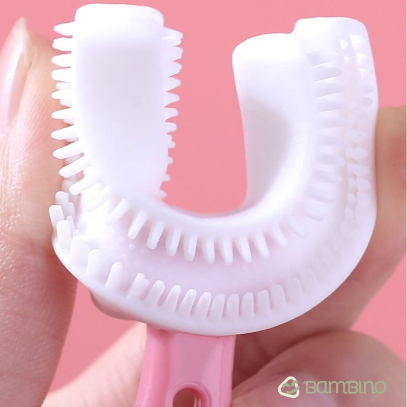 Escova de Dente Infantil 360 Graus - Compre 1 e leve 2 Escova de Dente Infantil 360 Graus Loja do Bambino