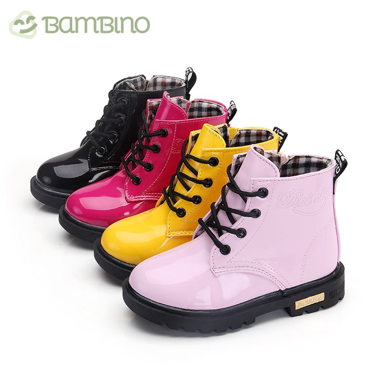 Bota Earth em Couro Infantil Bambino Bota Earth em Couro Infantil Bambino Loja do Bambino