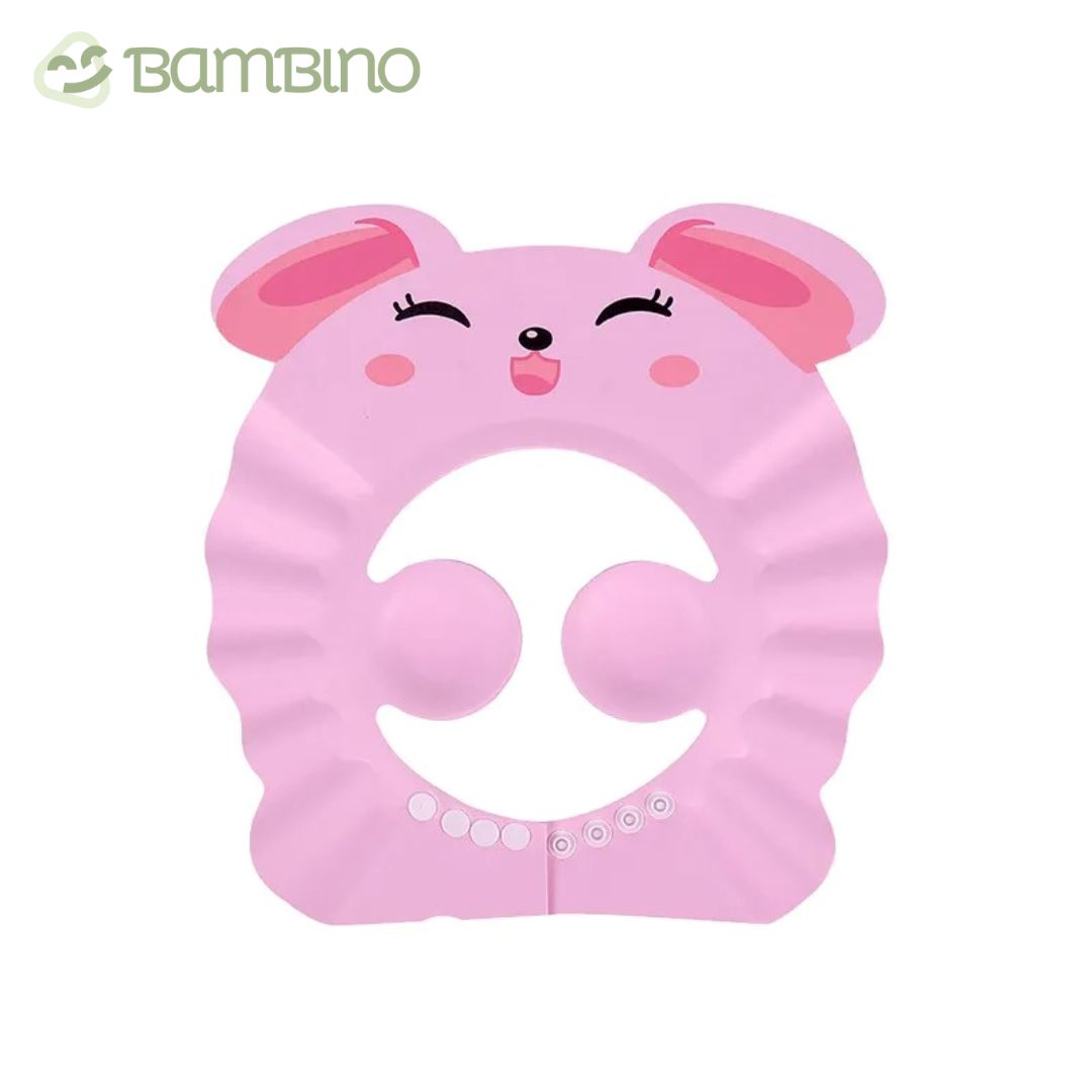 Protetor Olhos e Ouvidos para Banho Infantil Protetor Olhos e Ouvidos para Banho Infantil Loja do Bambino Rosa