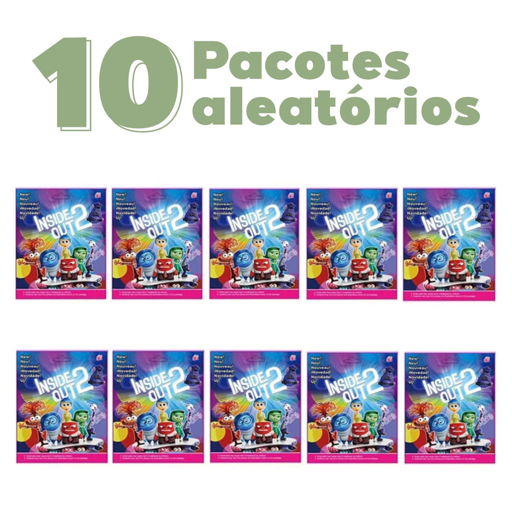 Coleção Bonecos Divertidamente com Figurinhas Coleção Bonecos Divertidamente com Figurinhas Loja do Bambino 