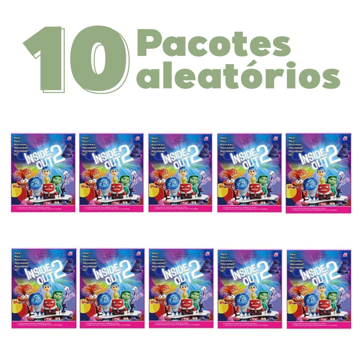 Coleção Bonecos Divertidamente com Figurinhas Coleção Bonecos Divertidamente com Figurinhas Loja do Bambino 