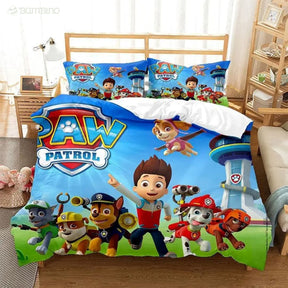 Jogo de Cama da Patrulha Canina Bambino Jogo de Cama da Patrulha Canina Bambino Loja do Bambino Modelo 1 140x210cm - 1 cobertor + 1 fronha 