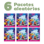 Coleção Bonecos Divertidamente com Figurinhas Coleção Bonecos Divertidamente com Figurinhas Loja do Bambino 6 unidades aleatórias 