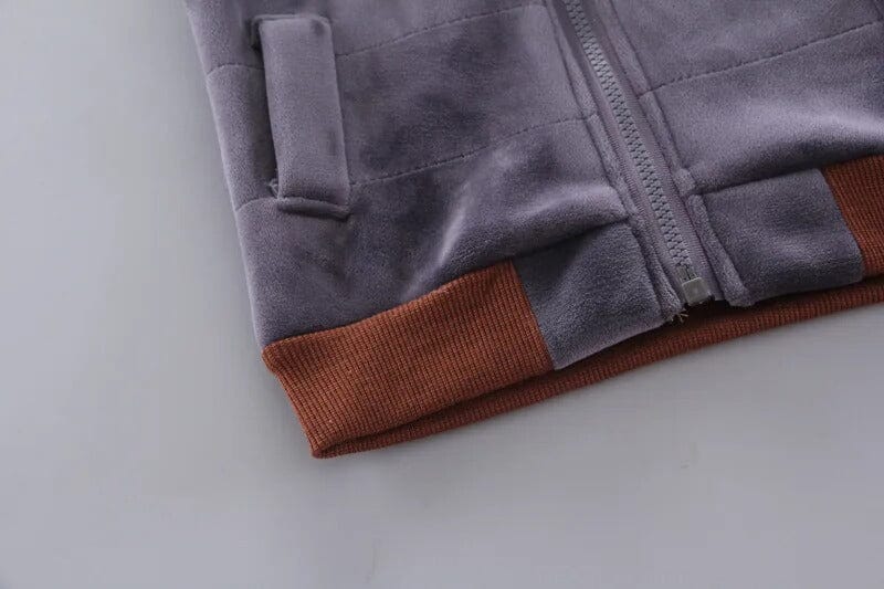 Conjunto Infantil Moletom em Veludo com Colete de Brinde Conjunto Infantil Moletom em Veludo com Colete de Brinde Loja do Bambino 