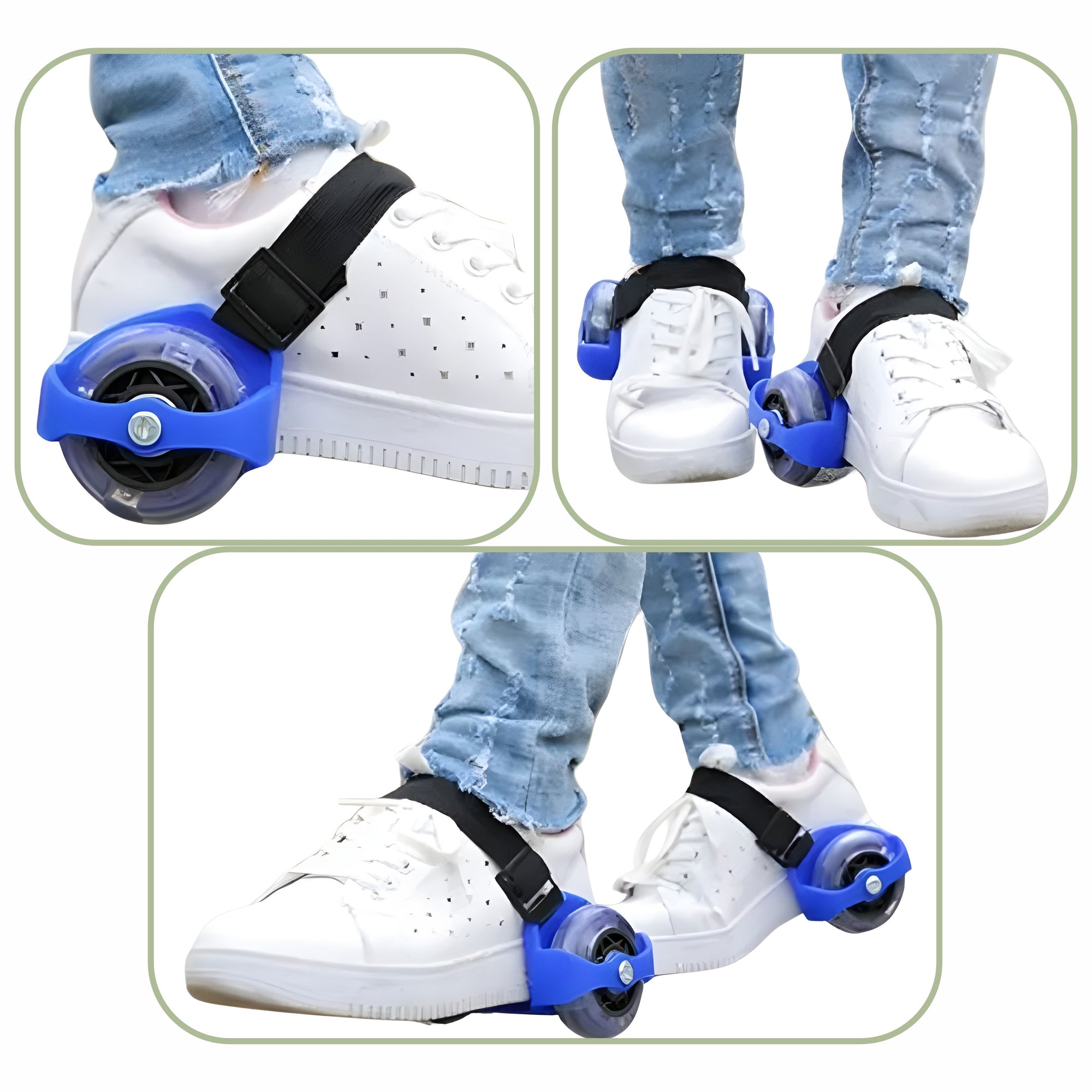 Adaptador de Rodinhas com LED para Tênis Infantil Adaptador de Rodinhas com LED para Tênis Infantil Loja do Bambino 