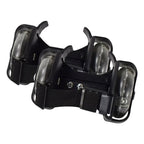 Adaptador de Rodinhas para Tênis com LED Infantil Adaptador de Rodinhas para Tênis com LED Infantil Loja do Bambino Preto Ajustável 