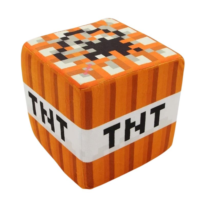 Almofada Cubo Minecraft TNT Almofada Cubo Minecraft TNT Loja do Bambino 