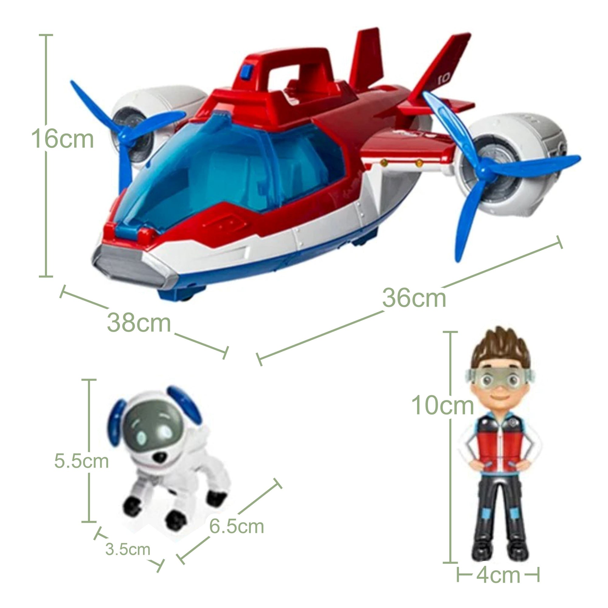 Avião de Resgate da Patrulha Canina Avião de Resgate da Patrulha Canina Loja do Bambino 